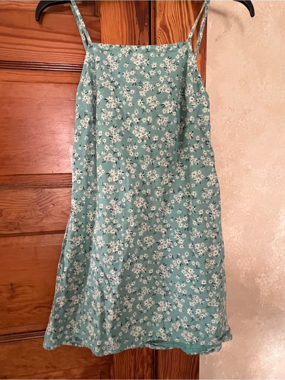 American Eagle Cottagecore Floral Strappy Summer Dress Size XS Linen/Cotton